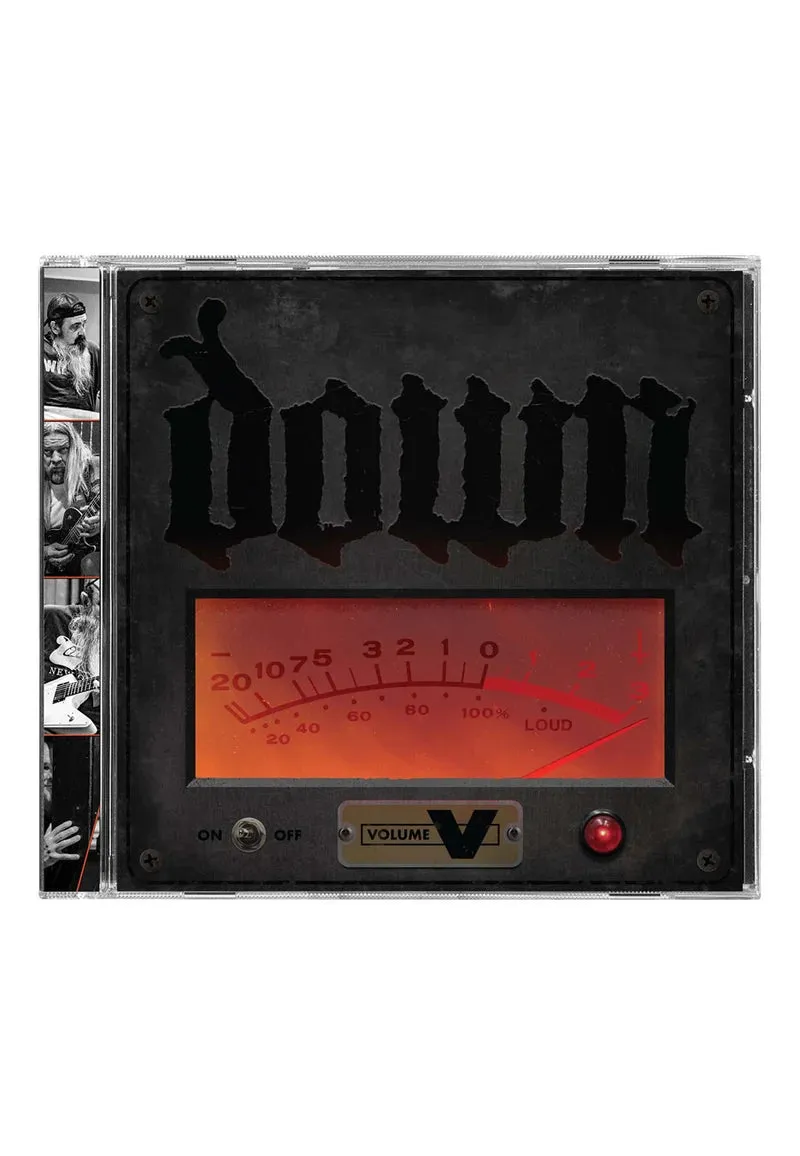 Down Volume V CD jewelcase forhåndssalg