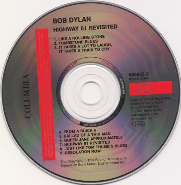 Bob Dylan Highway 61 Revisited CD brukt 1997