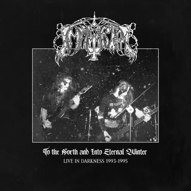 Immortal To The North Live in Darkness LP svart