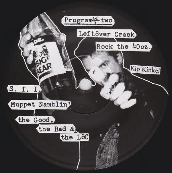 Leftöver Crack Rock The 40 oz. 7" vinyl brukt ska-punk