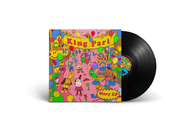 King Pari Mary EP vinylplate svart