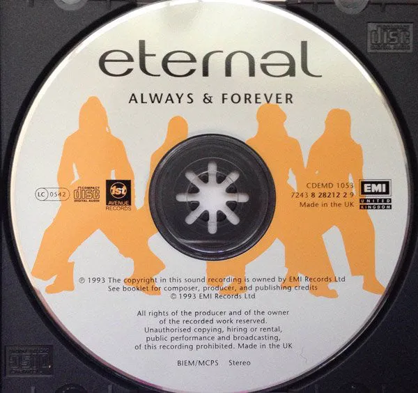 Eternal Always & Forever CD album brukt R&B