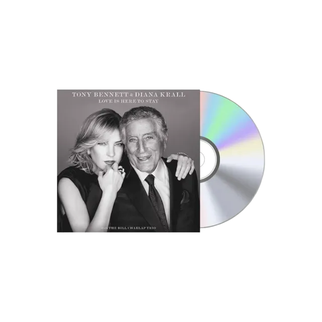 Verve Tony Bennett Diana Krall Love Is Here To Stay CD signert