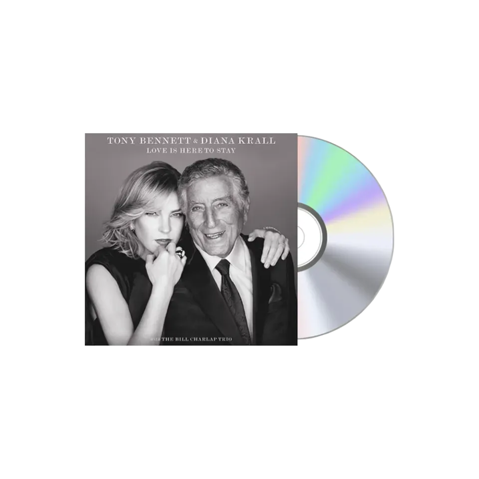 Verve Tony Bennett Diana Krall Love Is Here To Stay CD signert