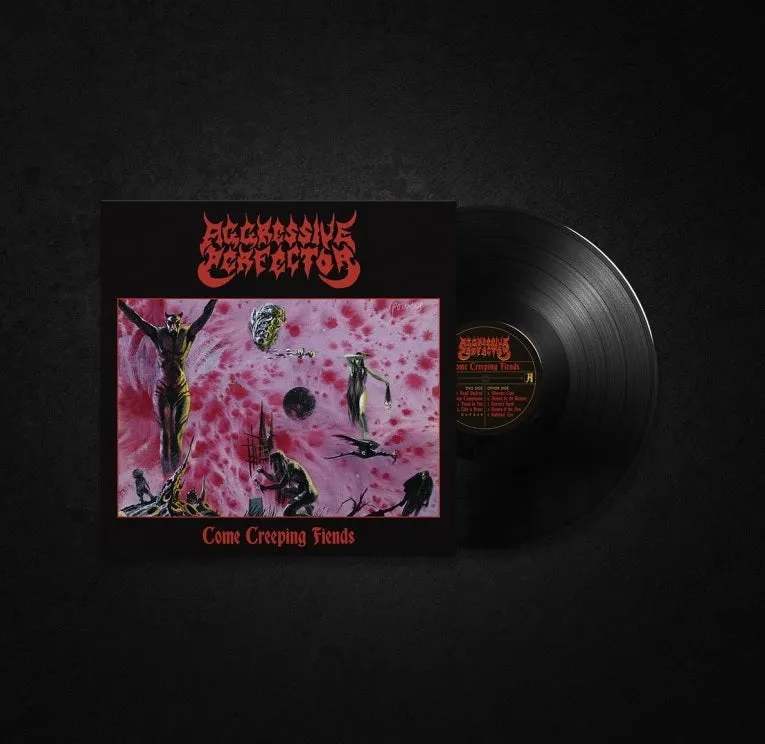 Aggressive Perfector Come Creeping Fiends LP vinyl 2019-album