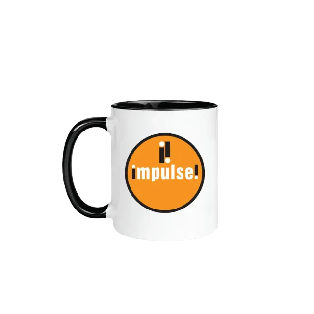 Impulse Classic Logo krus 11oz svart