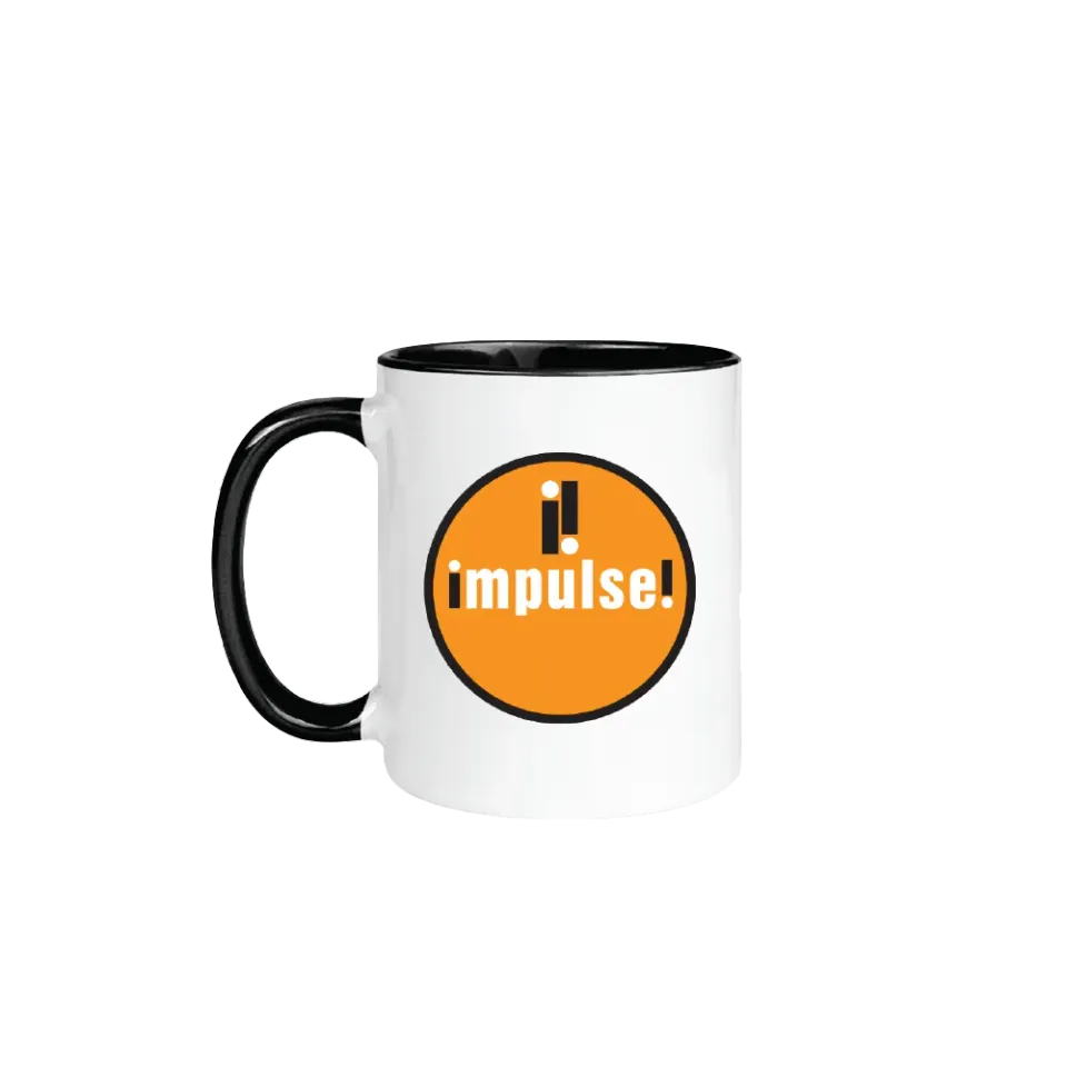 Impulse Classic Logo krus 11oz svart