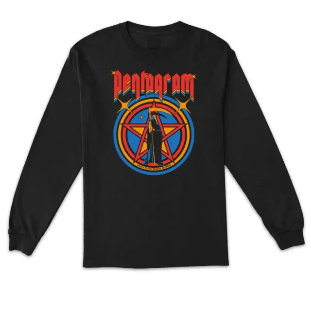 Heavy Psych Sounds Pentagram #02 longsleeve svart