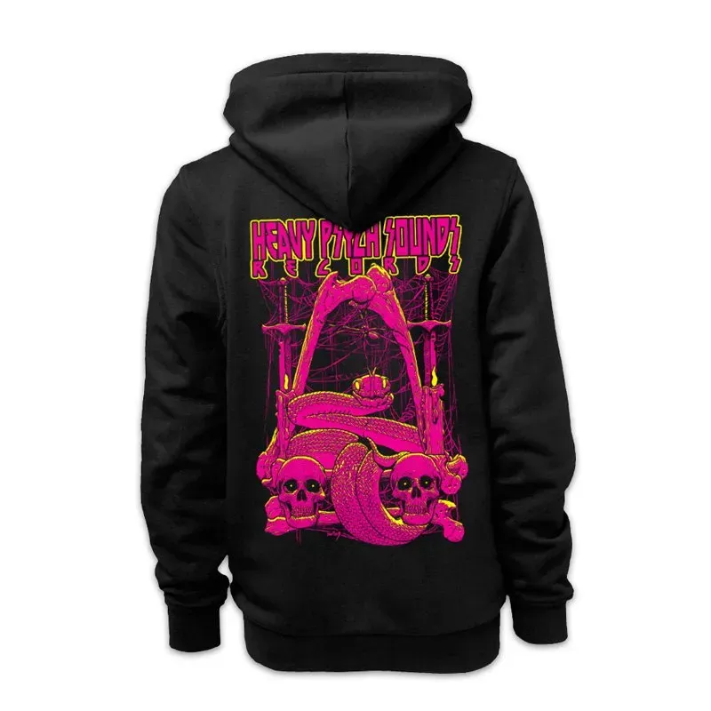 Heavy Psych Sounds #25 zip hoodie svart