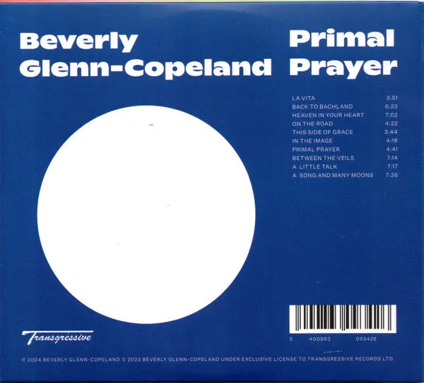 Beverly Glenn-Copeland Primal Prayer CD brukt new age