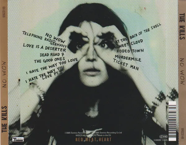 The Kills No Wow CD album brukt indie