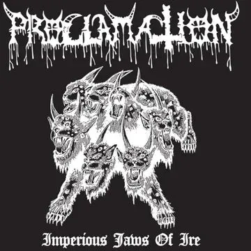 Proclamation Imperious Jaws Of Ire LP svart vinyl