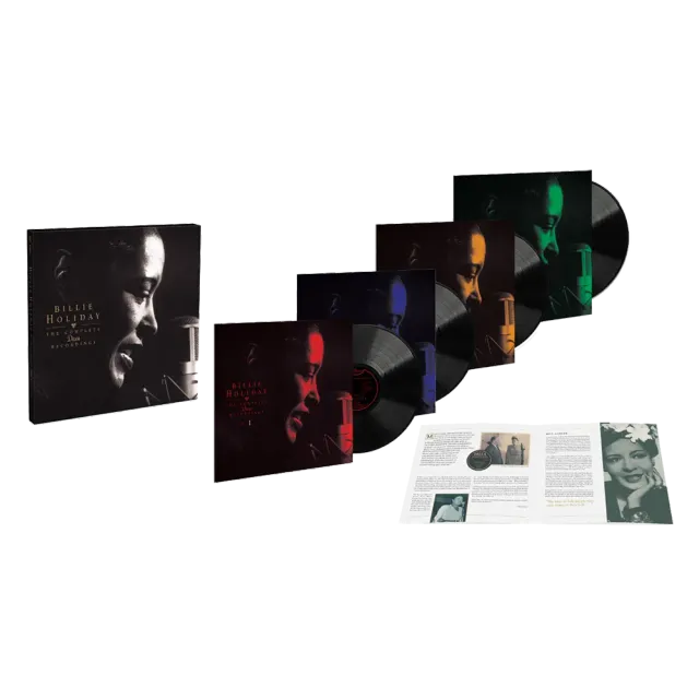 Decca Billie Holiday Complete Recordings vinylboks 4LP
