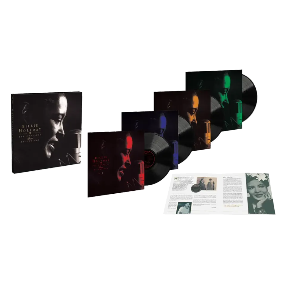 Decca Billie Holiday Complete Recordings vinylboks 4LP