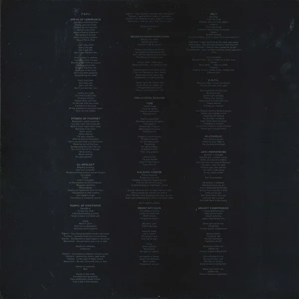 Brutal Truth Extreme Conditions LP brukt grindcore