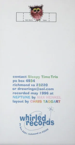 Sleepy Time Trio Songs & Stories 7" singel vinyl brukt VG+