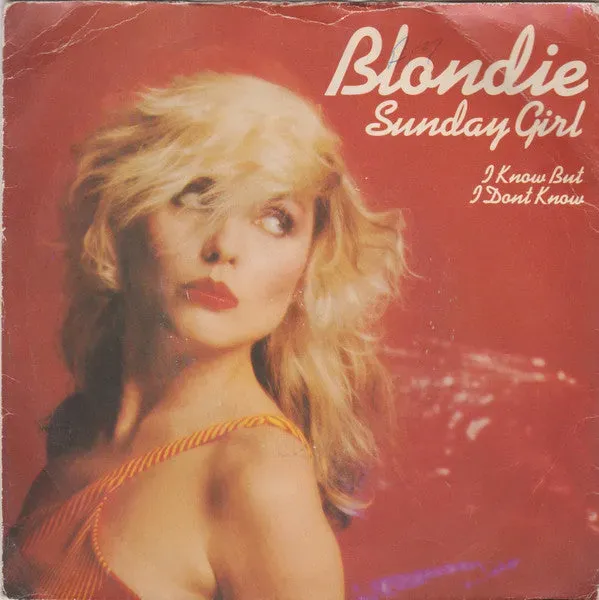 Blondie Sunday Girl 7" singel brukt 1978 new wave