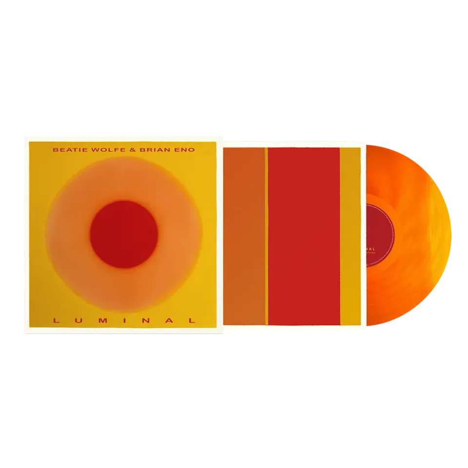 Eno Wolfe Luminal translucent orange LP biovinyl