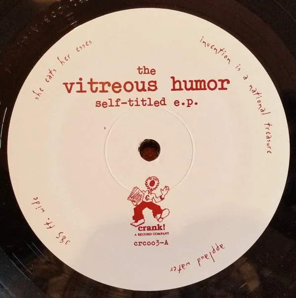 Vitreous Humor Self-Titled EP 10" vinyl ltd indierock
