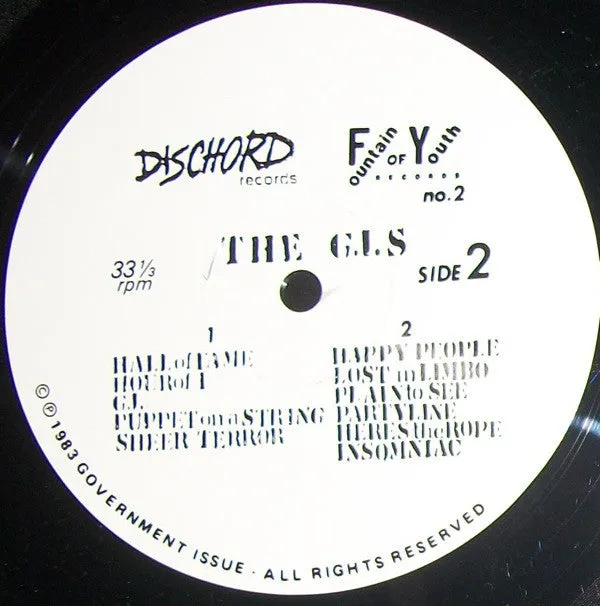Government Issue Boycott Stabb 12" EP brukt hardcore