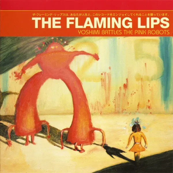 Flaming Lips Yoshimi Battles Pink Robots CD brukt
