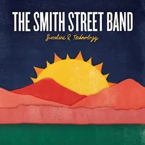 The Smith Street Band Sunshine & Technology PCR055 vinyl rød førstepress