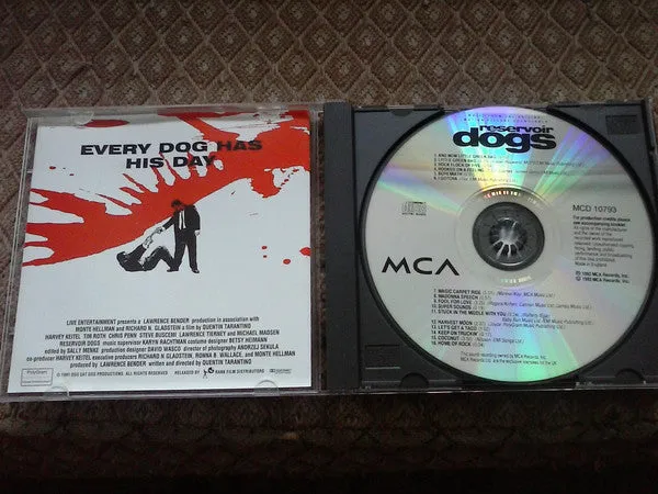 Reservoir Dogs Soundtrack CD brukt film