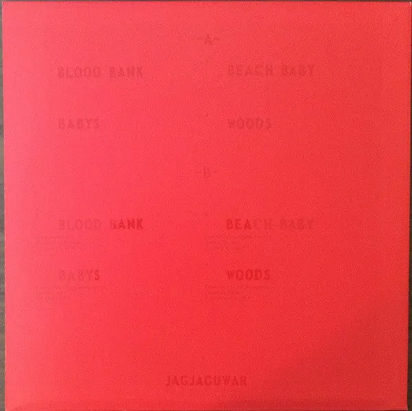 Bon Iver Blood Bank 12" EP rød vinyl anniversary
