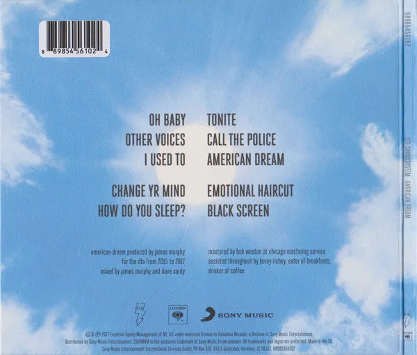 LCD Soundsystem American Dream CD brukt gatefold album