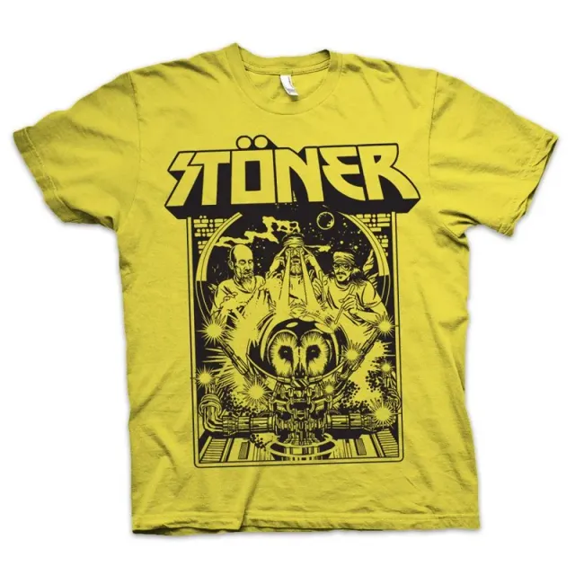 Heavy Psych Sounds Stoner #05 t-skjorte gul/svart
