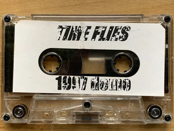 Time Flies 1997 Demo kassett EP rød hardcore brukt