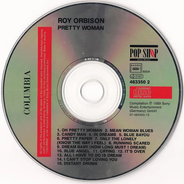 Roy Orbison Pretty Woman Best Of CD brukt samling