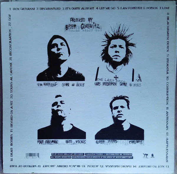 Rancid Rancid 2000 LP brukt Hellcat punk