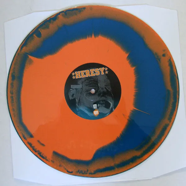 Heresy Face Up To It! Expanded 30th Anniversary vinyl blå/oransje