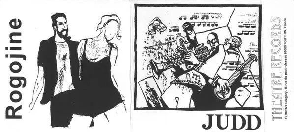Judd Rogojine split 7" EP vinylsingel noise brukt