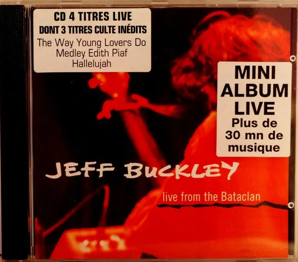 Jeff Buckley Live From The Bataclan CD minialbum brukt