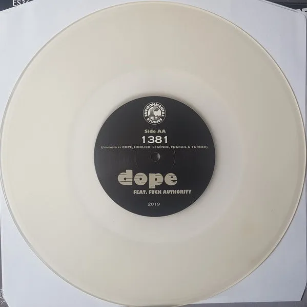 Dope 666 10" vinyl klar limited drone brukt