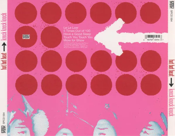 Hot Hot Heat Knock Knock Knock CD EP brukt synthpop