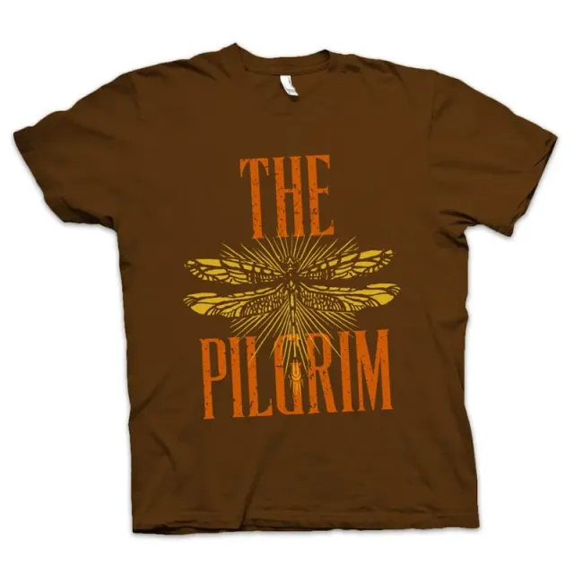 The Pilgrim #02 T-skjorte brun bomull