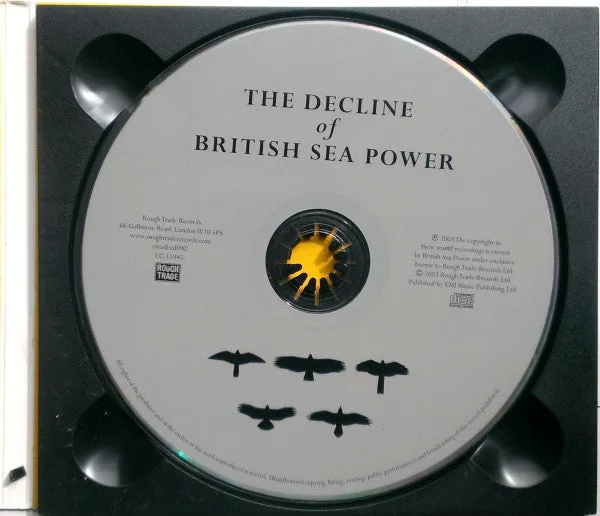 British Sea Power The Decline Of British Sea Power CD brukt digipak