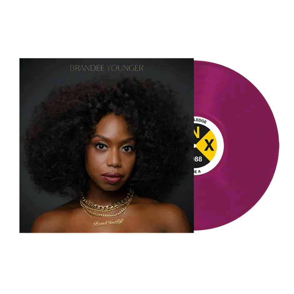 Brandee Younger Brand New Life vinyl LP grape