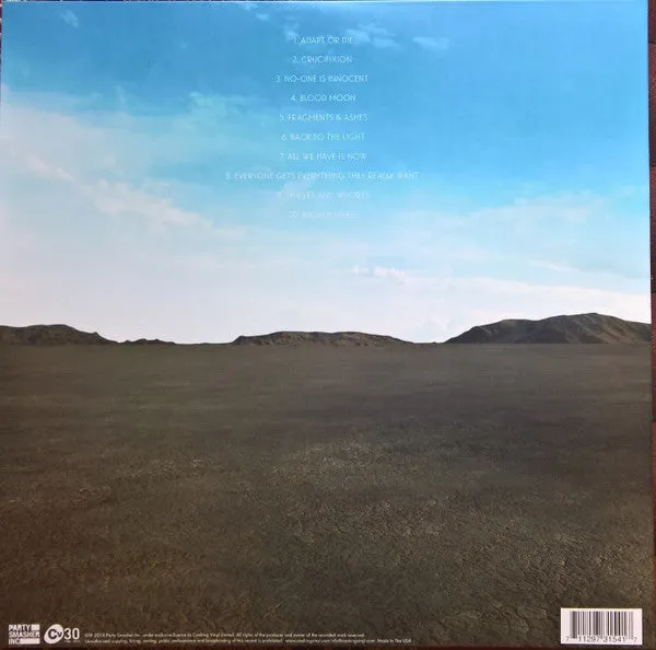 Giraffe Tongue Orchestra Broken Lines LP vinyl klar brukt