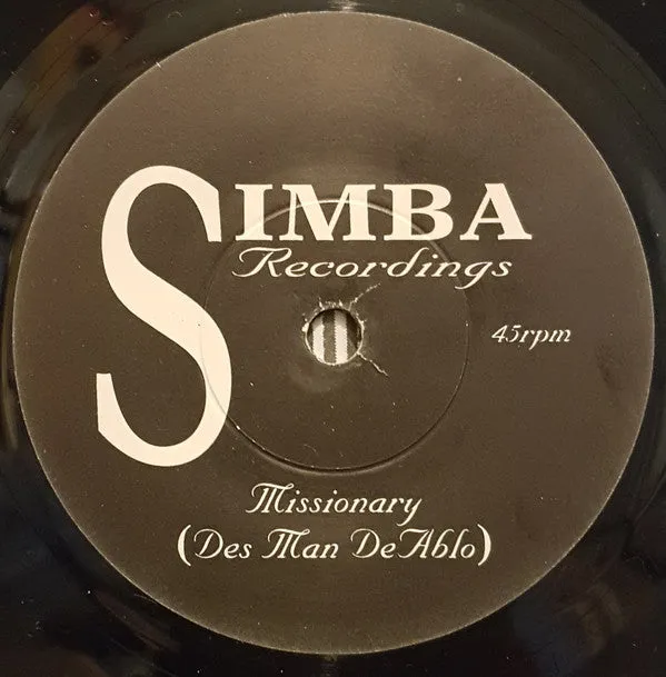 Des Man DeAblo Missionary 7" singel alternativ