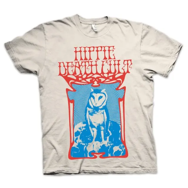 Hippie Death Cult #01 t-skjorte natural