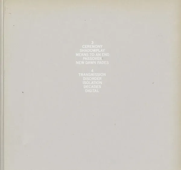 Joy Division Still 2xLP vinyl brukt post-punk
