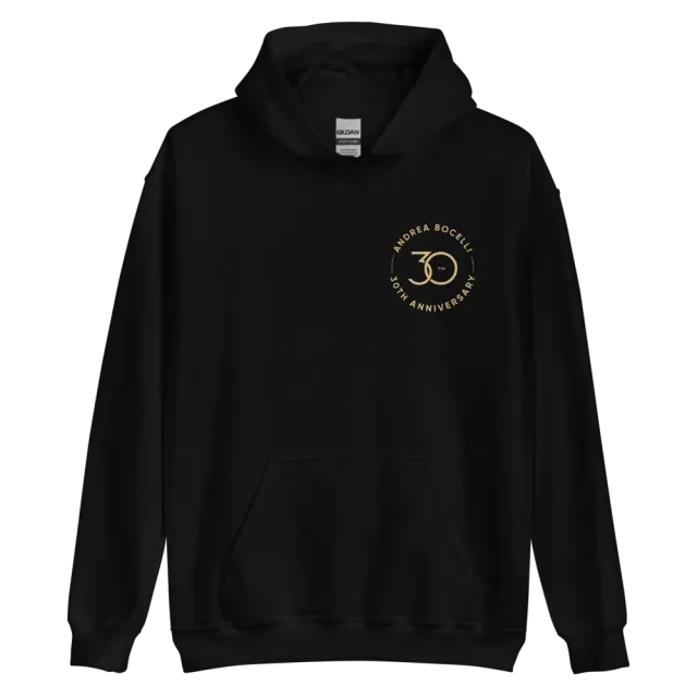 Andrea Bocelli 30th Anniversary hettegenser jubileumsmerch