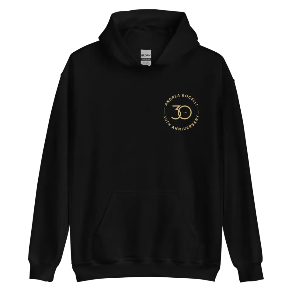 Andrea Bocelli 30th Anniversary hettegenser jubileumsmerch