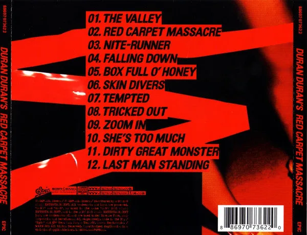 Duran Duran Red Carpet Massacre CD brukt poprock