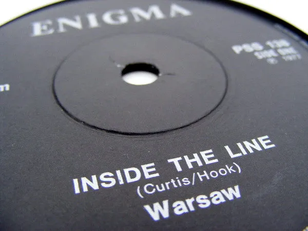 Warsaw The Ideal Beginning 7" punk vinyl brukt