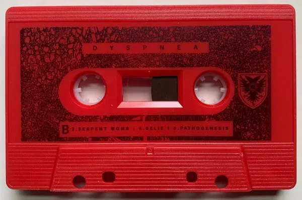 Labored Breath Dyspnea brukt kassett limited black metal